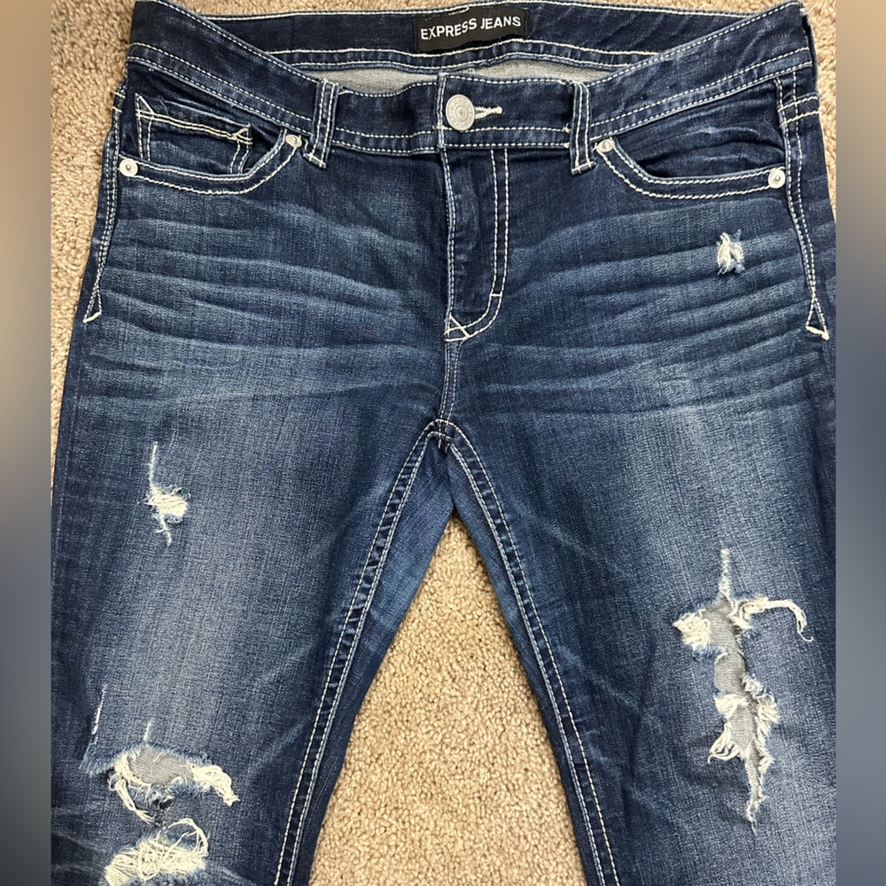 Express Jean, Boot Low Rise size 12 - Picture 5 of 8